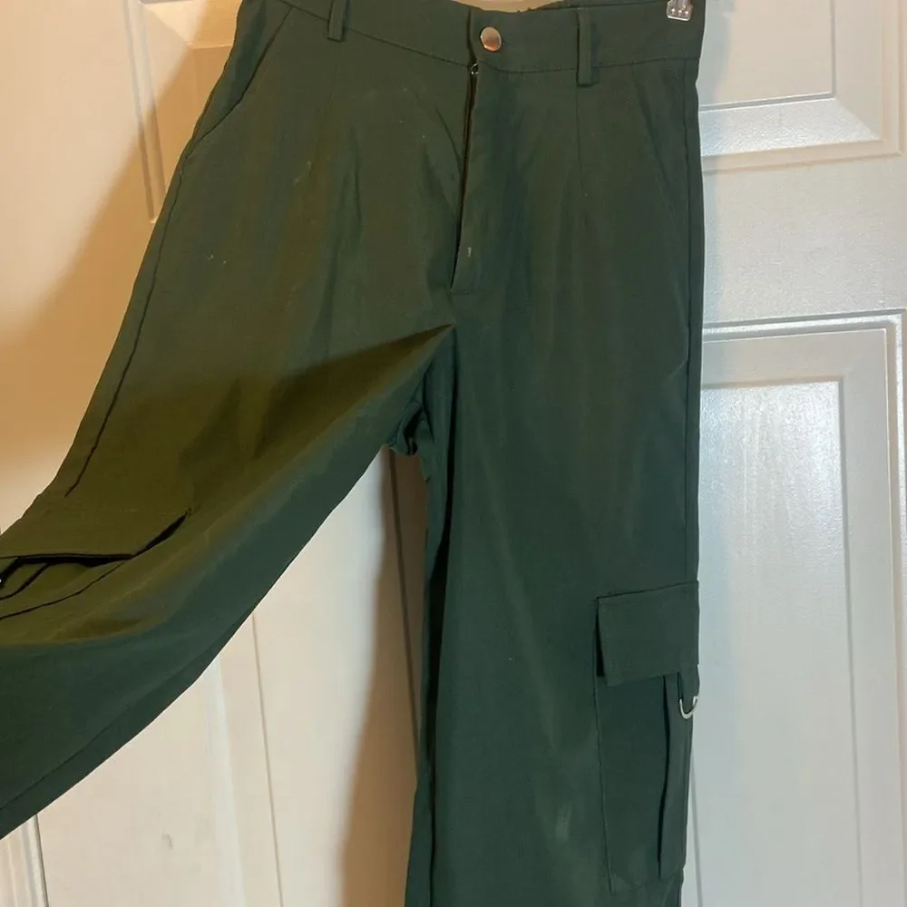 Vintage Viscose Women’s Cargo Pants Size S - Picture 5 of 10